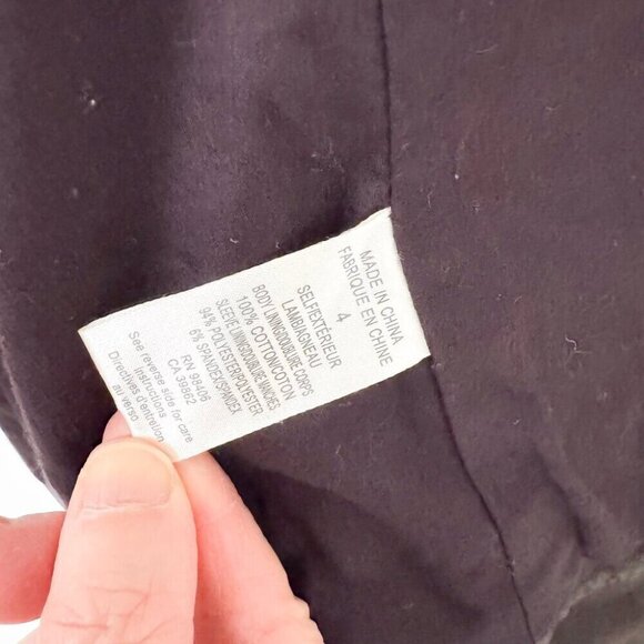 VINTAGE STYLE THEORY CALFSKIN LEATHER BLAZER PURPLE PLUM COLOR JACKET - Picture 9 of 10